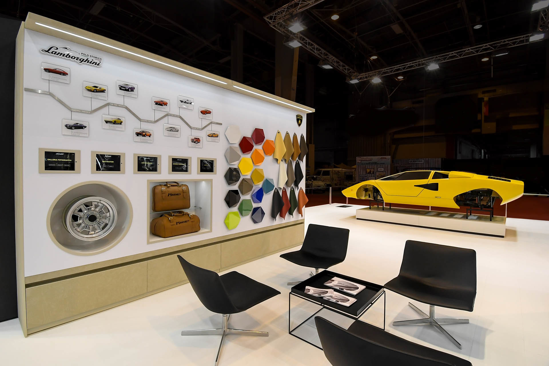 Historické skvosty Lamborghini z produkce speciálního oddělení Polo Storico