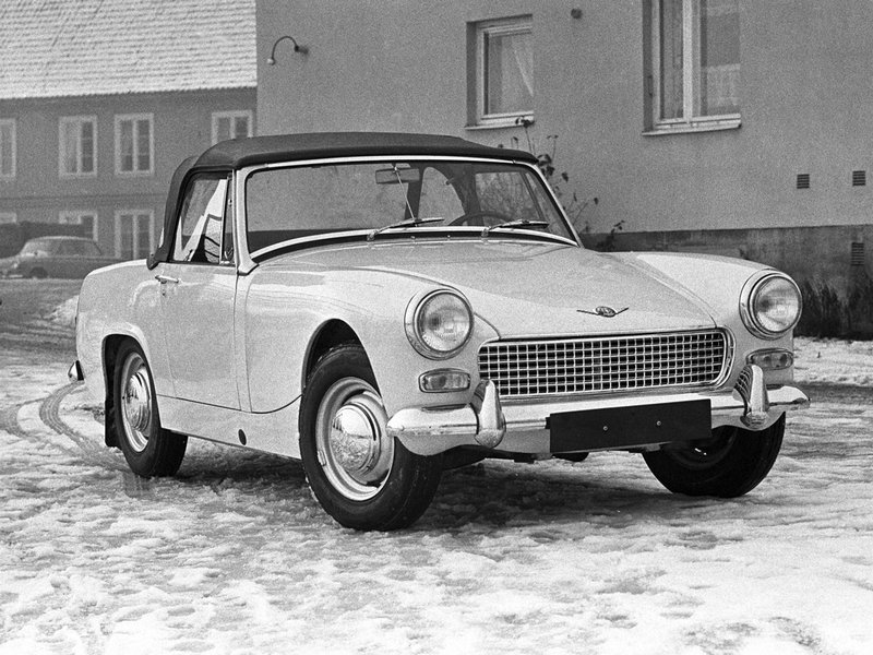 Austin-Healey Sprite MkII vyráběný mezi lety 1961 - 1964