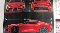 Nová Toyota Supra na snímcích pořízených z japonského motoristického magazínu Best Car