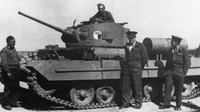 První dva československé tanky (typ Valentine) si vojáci zprovoznili v Africe svépomocí