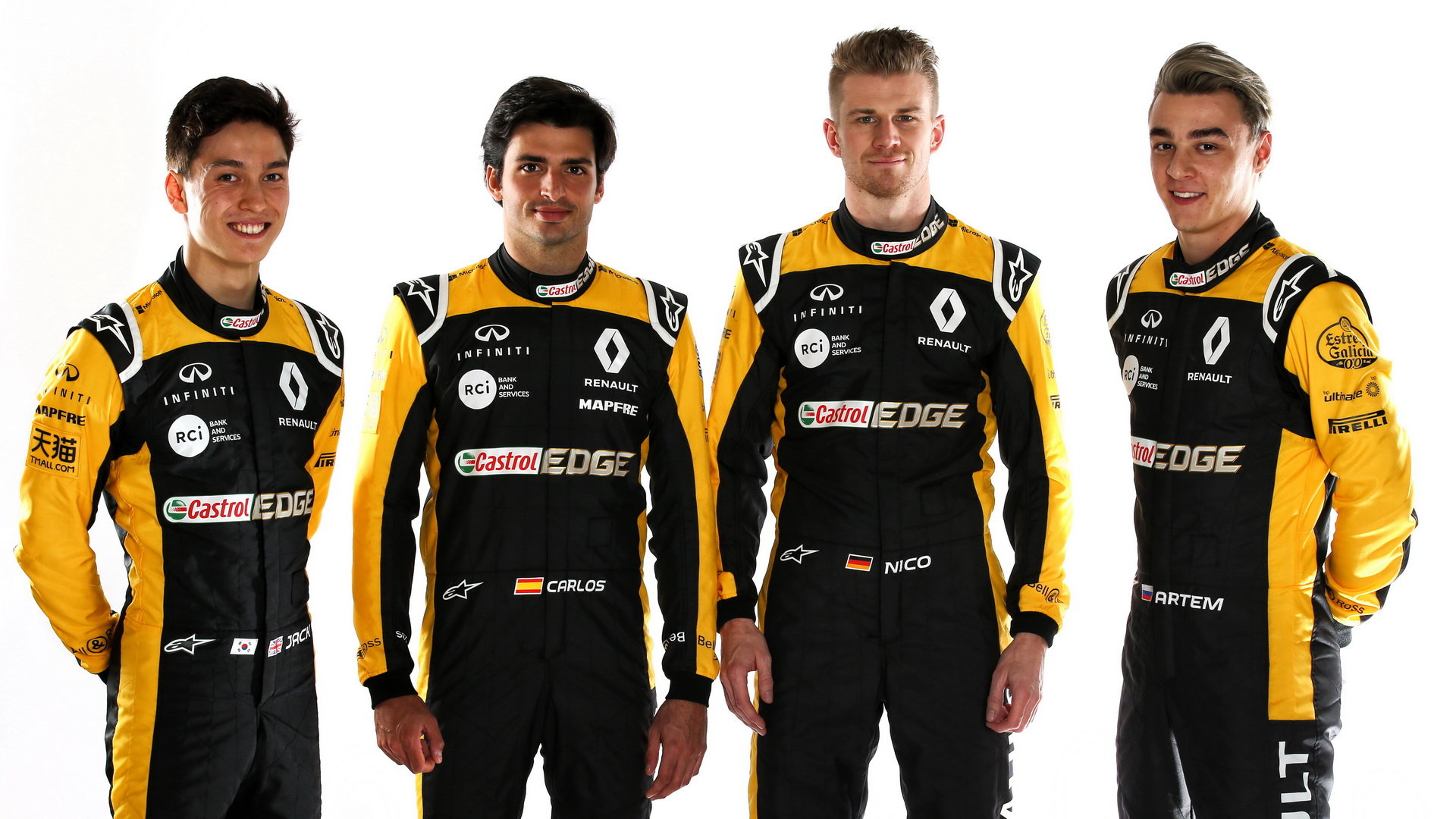 Jezdci týmu Renault pro sezónu 2018