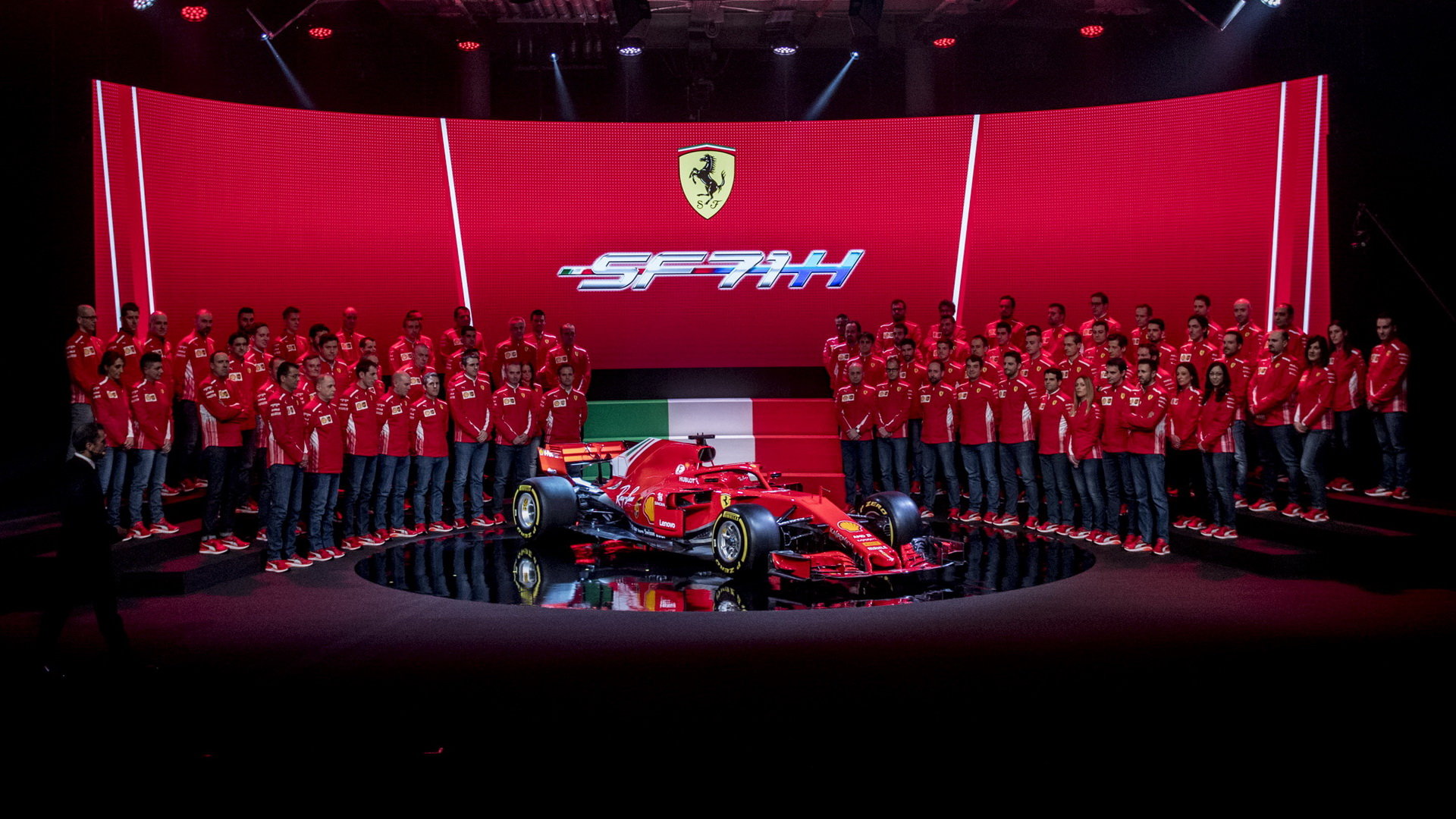 Představení nového vozu Ferrari SF71H