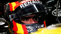 Carlos Sainz při prvních předsezonních testech v Barceloně