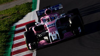 Sergio Perez v druhých předsezonních testech v Barceloně