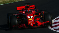 Kimi Räikkönen v druhých předsezonních testech v Barceloně