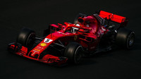 Sebastian Vettel s Ferrari SF71H druhý týden v Barceloně