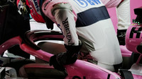 Esteban Ocon v druhých předsezonních testech v Barceloně