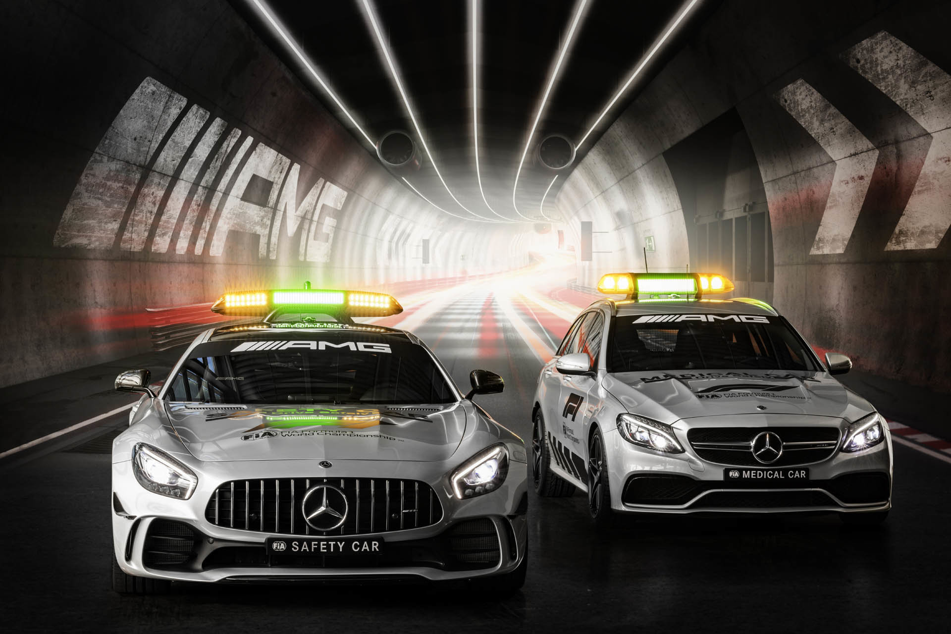 Mercedes-AMG představil nový Safety Car a záchranářský vůz pro závody Formule 1