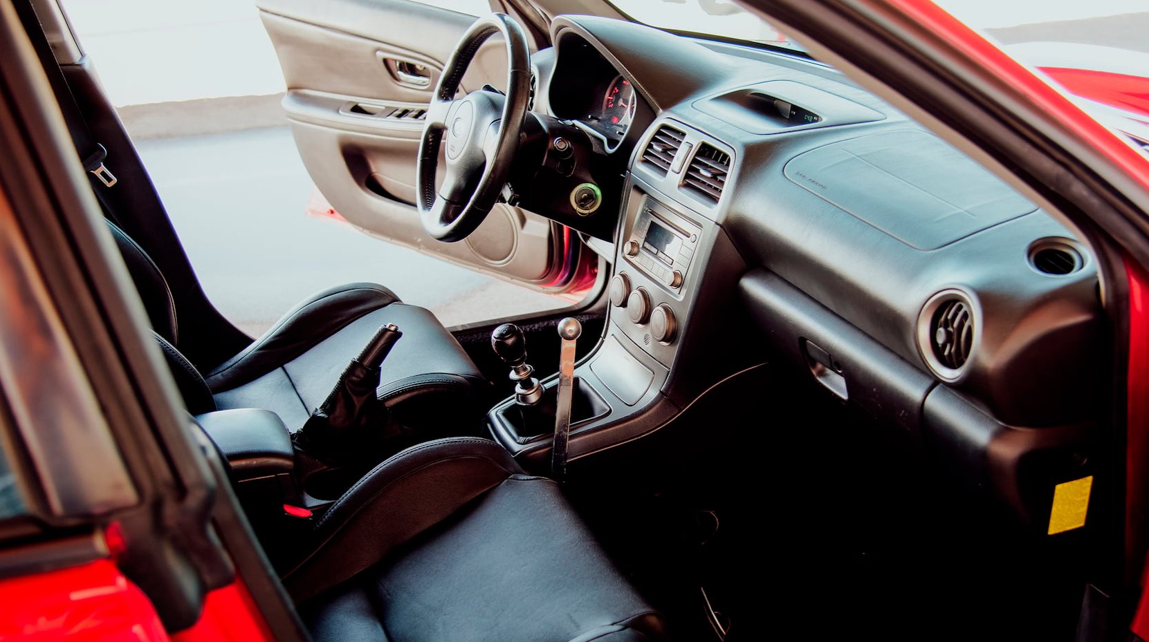 Upravené Subaru Impreza WRX použité během natáčení filmu Baby Driver