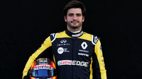 Carlos Sainz při úvodním focení v Melbourne v Austrálii