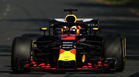 Daniel Ricciardo při pátečním tréninku v Melbourne v Austrálii