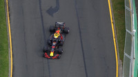 Daniel Ricciardo v kvalifikaci v Melbourne v Austrálii