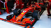Kimi Räikkönen v tréninku v Číně