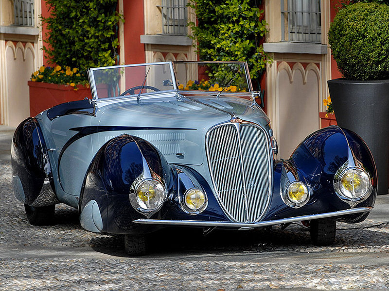 Delahaye 135 M Cabriolet s karoserií Figoni &amp; Falaschi