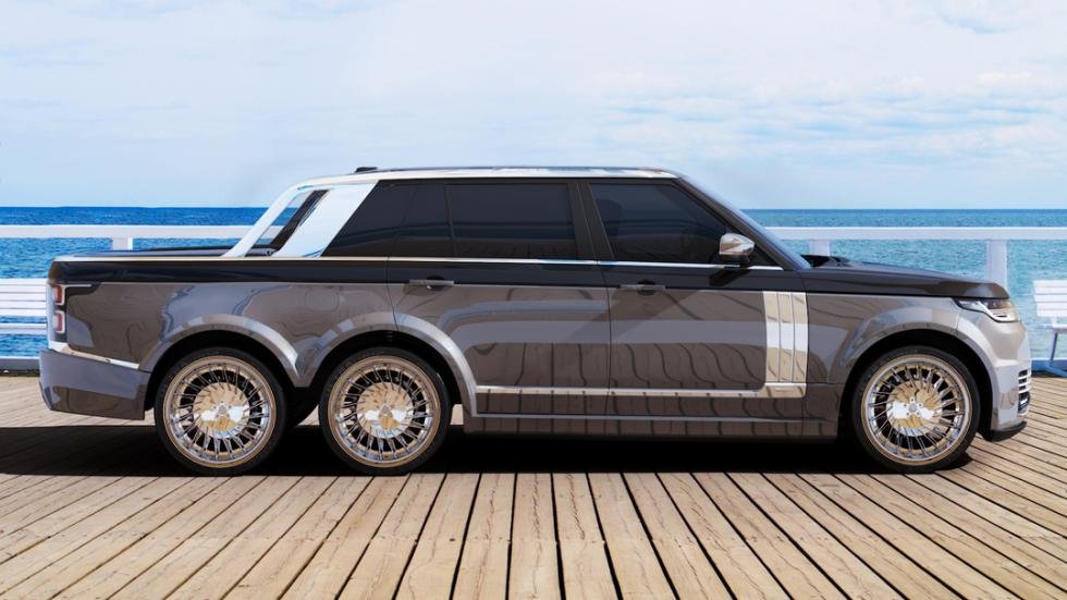 Range Rover se proměnil v Superyacht Land Tender (SLT) 6x6