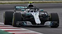 Valtteri Bottas s Mercedesem W09