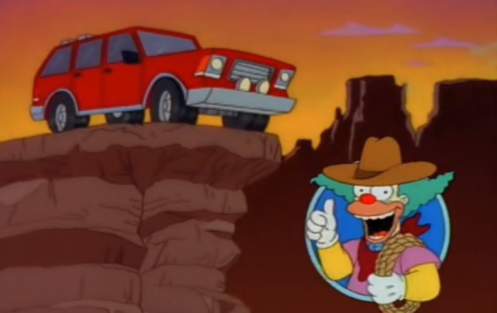 SUV Canyonero z animovaného seriálu The Simpsons