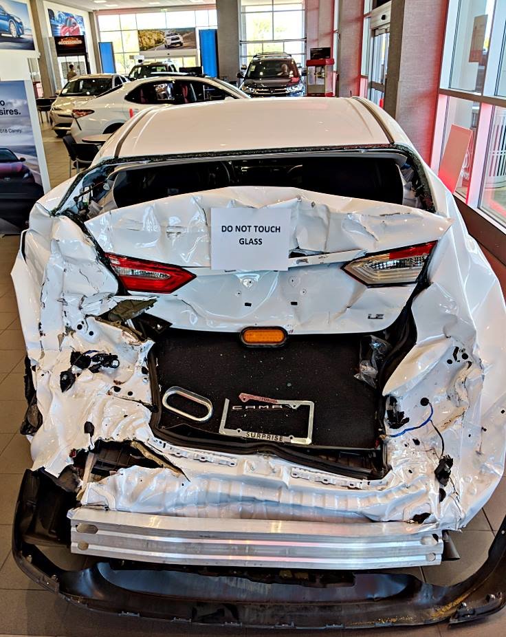 Snaha dosáhnout co nejvyšší bezpečnosti se u nové Toyoty Camry rozhodně vyplatila