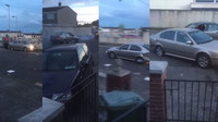 Irský gang předvedl v ulicích Dublinu děsivou show s kradenými automobily