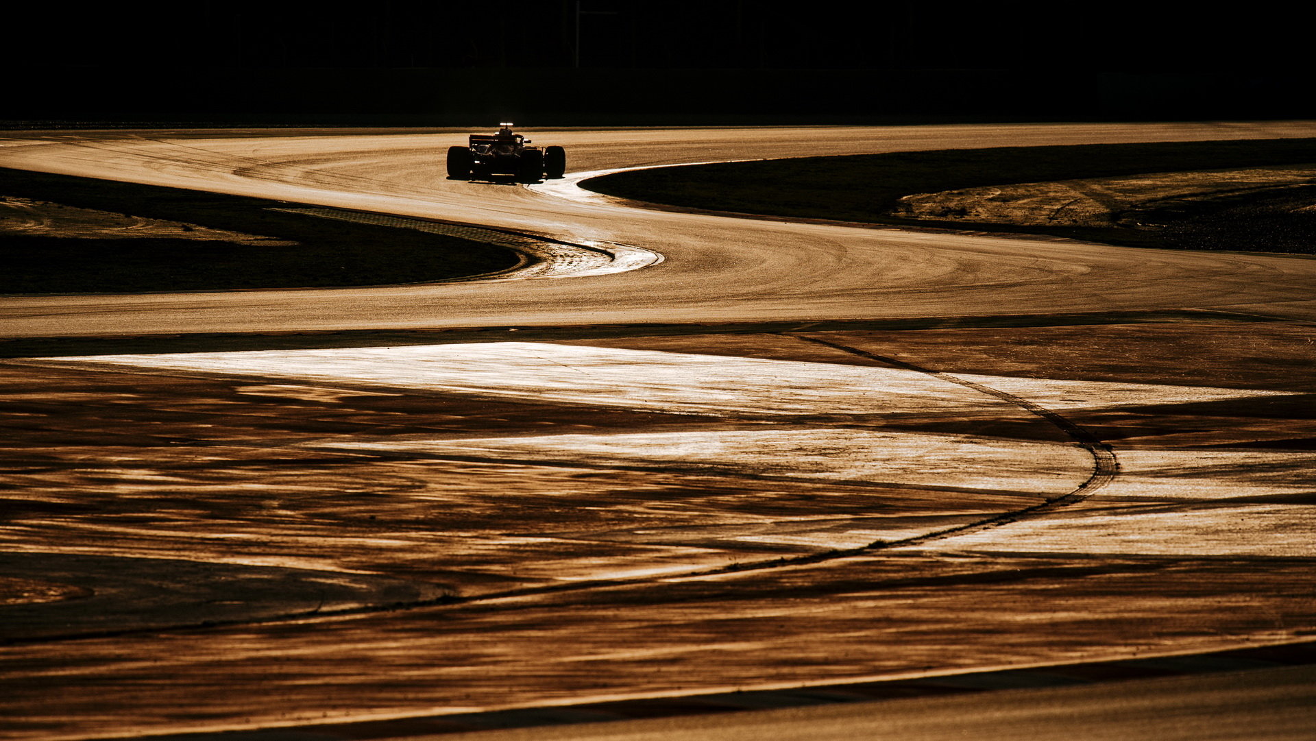 Kimi Räikkönen v druhém dni testů v Barceloně