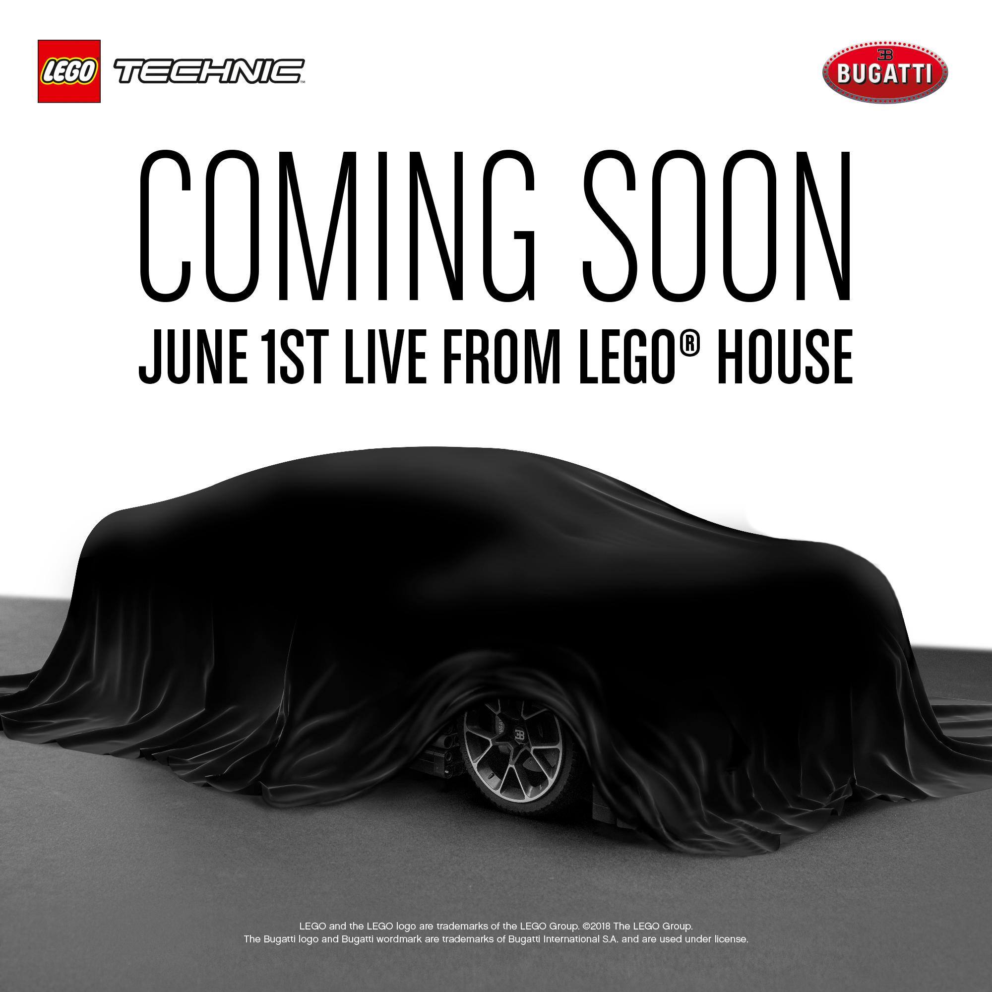 Lego připravilo ve spolupráci s Bugatti novou stavebnici modelu Chiron