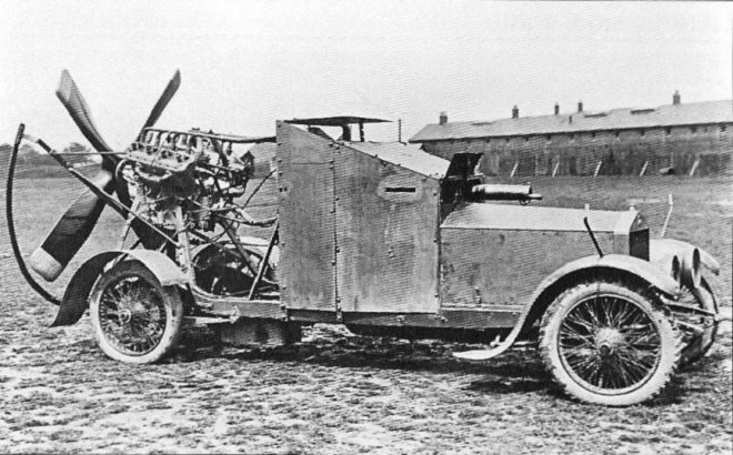 Unikátní obrněné vozidlo Sizaire-Berwick