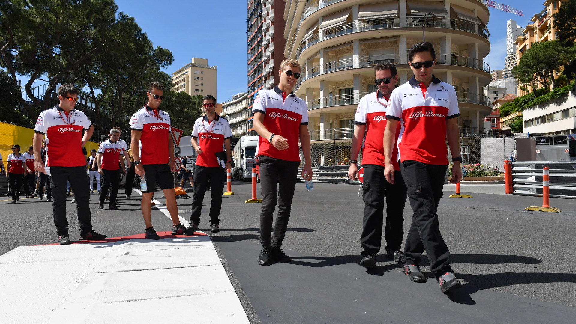 Marcus Ericsson se seznamuje s okruhem v Monaku