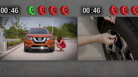 Díky novému systému Easy-Fill Tire Alert od Nissanu se stane dohušťování pneumatik hračkou
