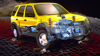 Ford Escape, model vyráběný mezi lety 2000 až 2004