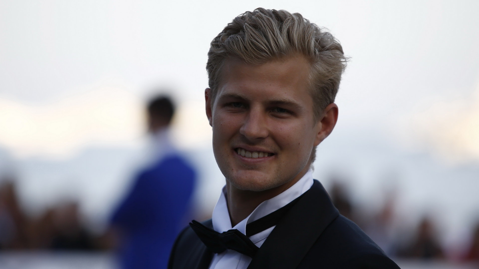 Marcus Ericsson na módní přehlídce v Monaku