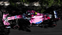 Esteban Ocon v kvalifikaci v Monaku