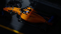 Fernando Alonso počas závodu v Monaku