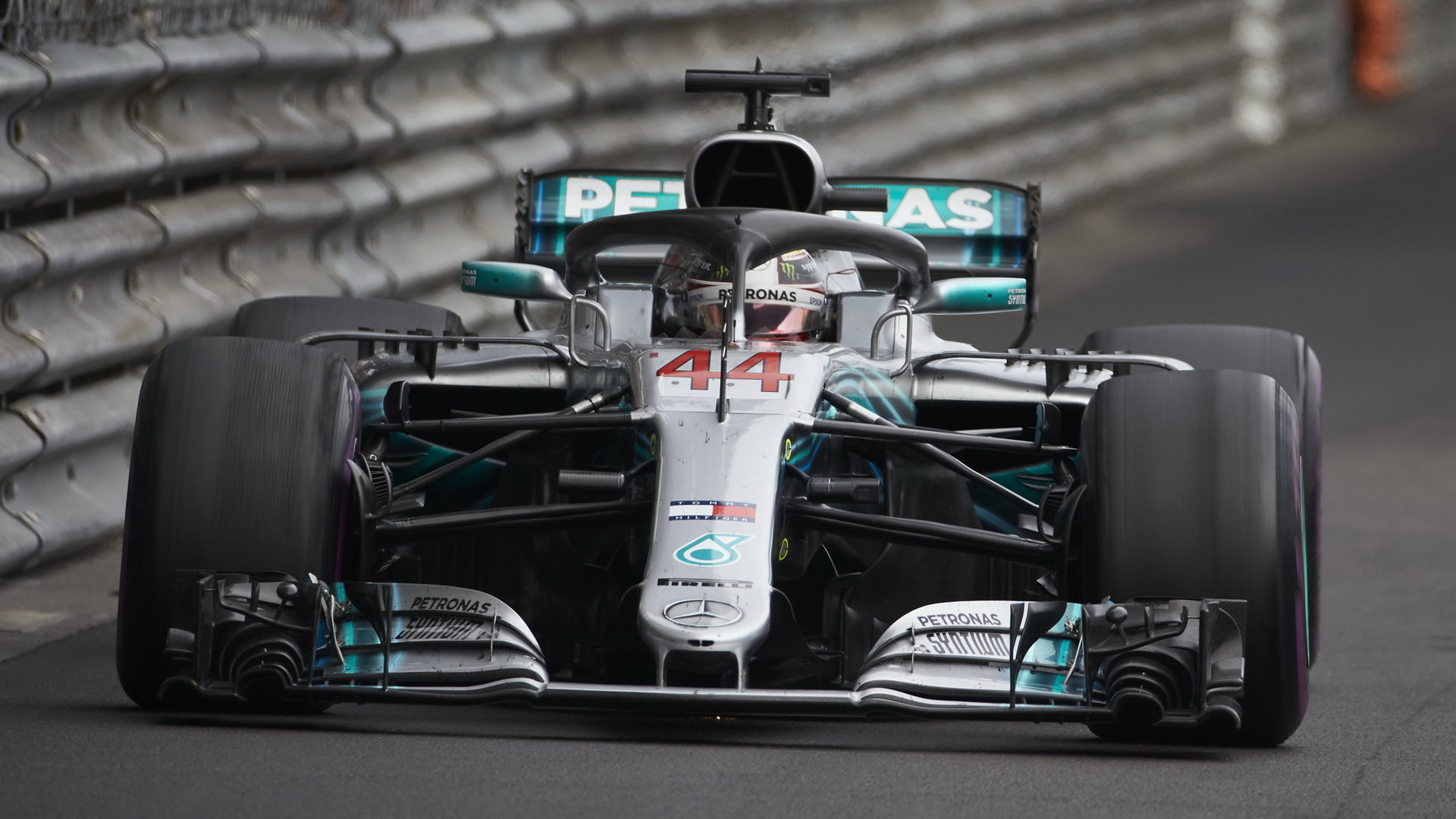 Lewis Hamiltons v Monaku