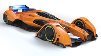 Koncept budoucího monopostu McLaren X2