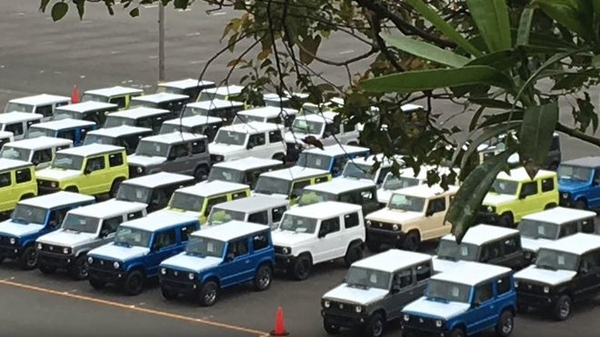 Zástupci nové generace Suzuki Jimny již čekají na expedici do světa
