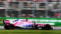 Esteban Ocon v závodě v Kanadě