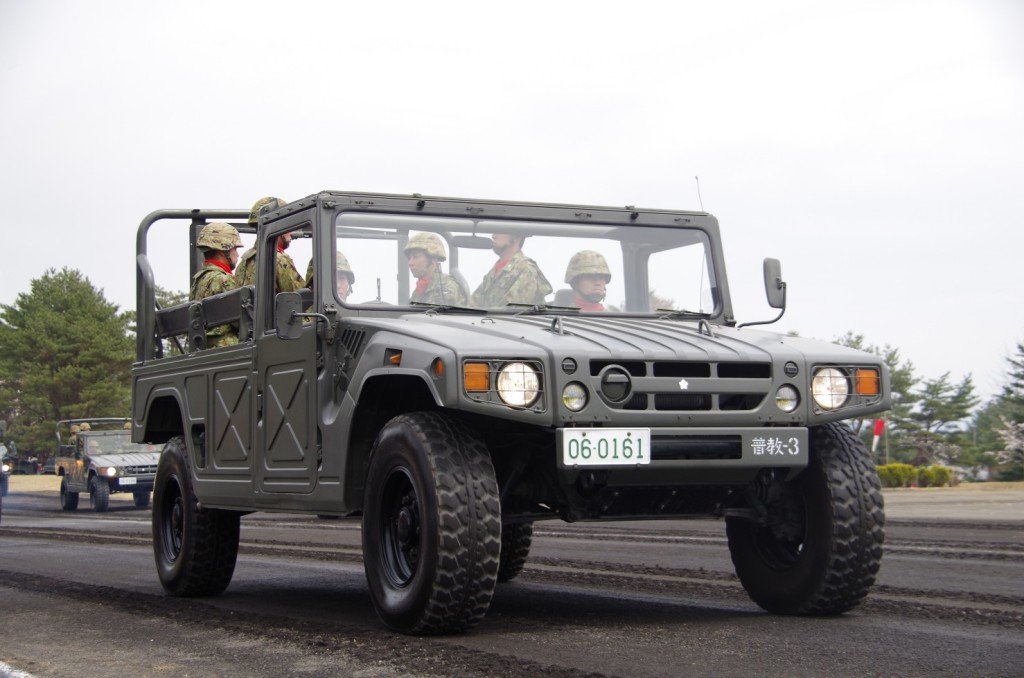 Toyota Mega Cruiser ve službách japonské armády
