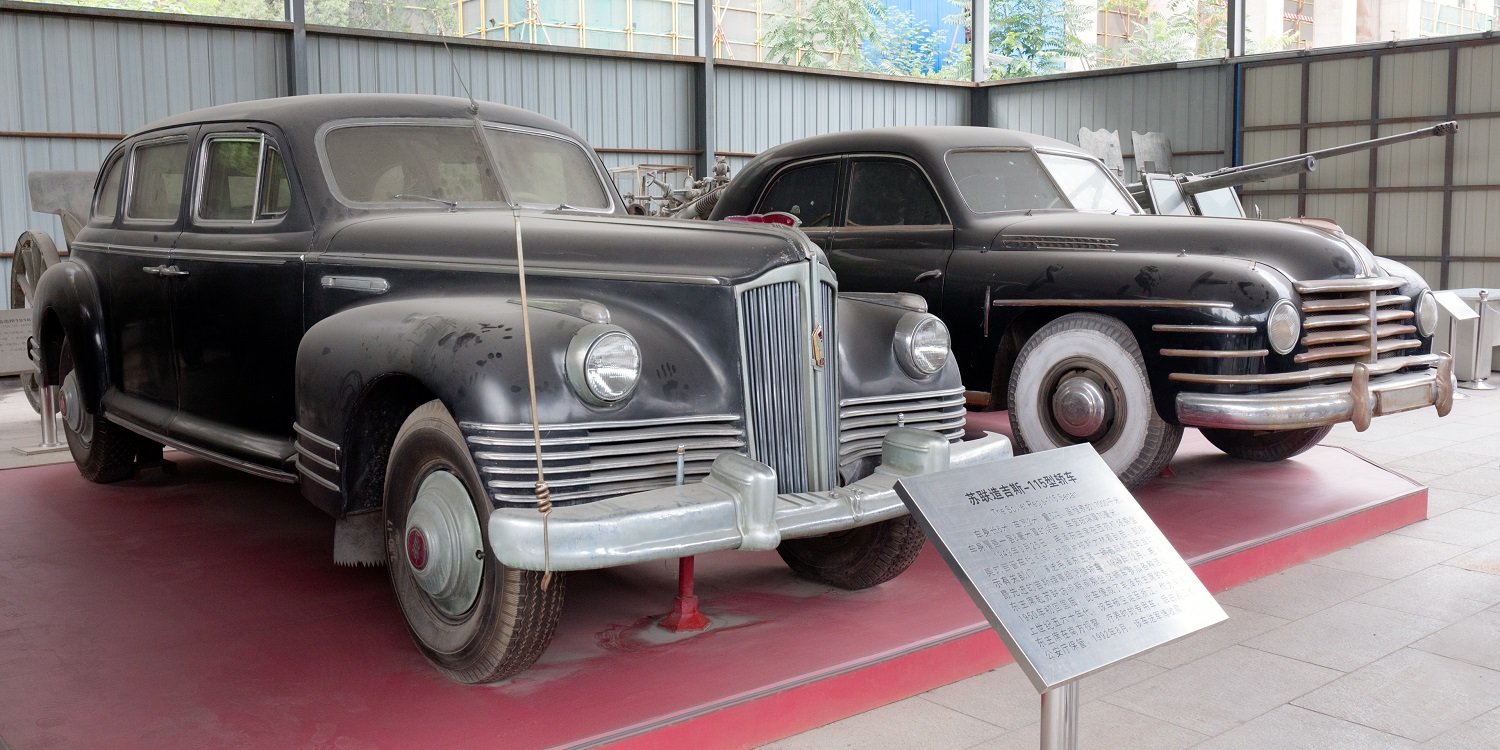 ZiS-115 a Škoda VOS v čínských sbírkách (autor: Morio)
