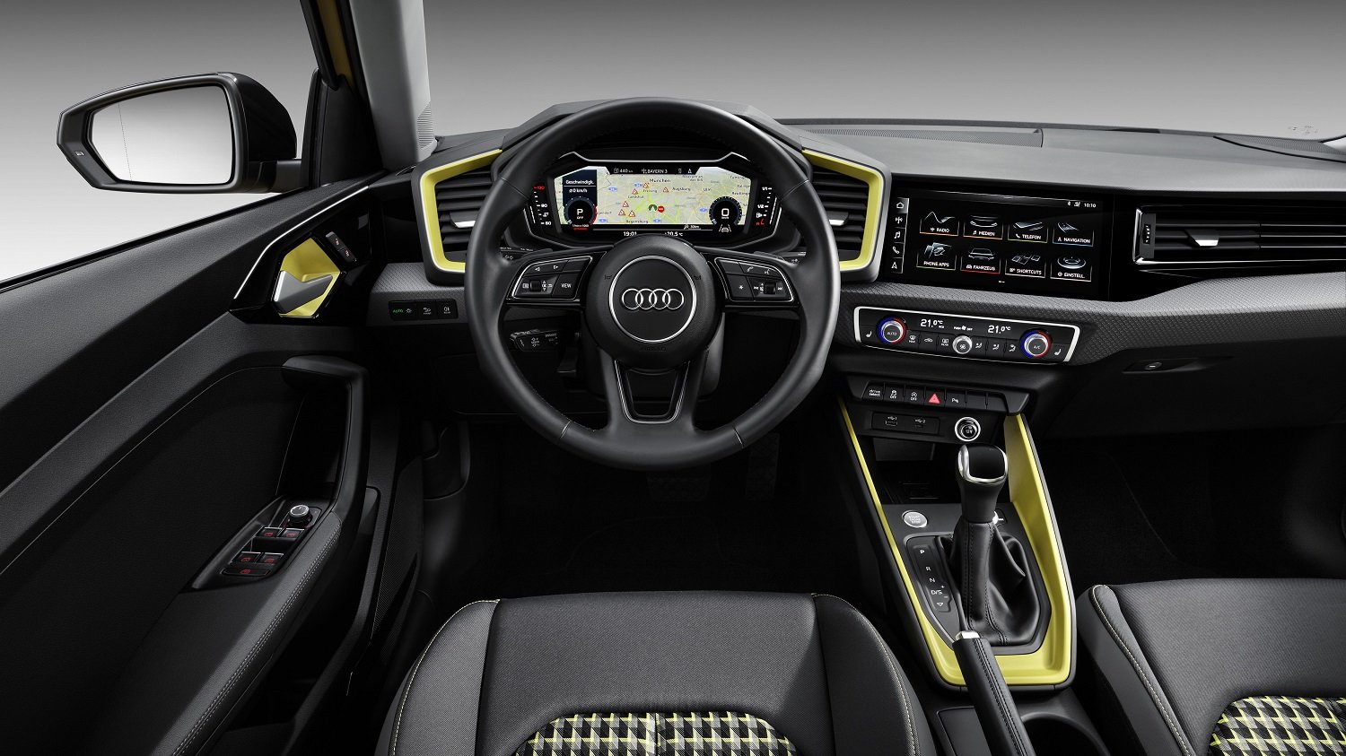 Interiér: Nová Audi A1