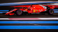 Sebastian Vettel v kvalifikaci ve Francii