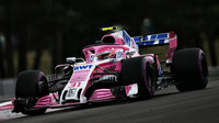 Esteban Ocon v kvalifikaci ve Francii