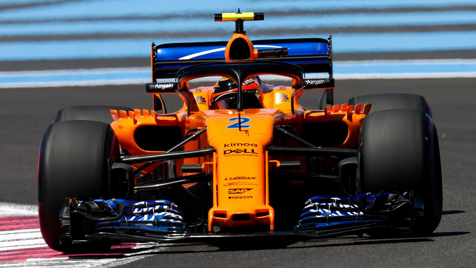 Stoffel Vandoorne v tréninku ve Francii