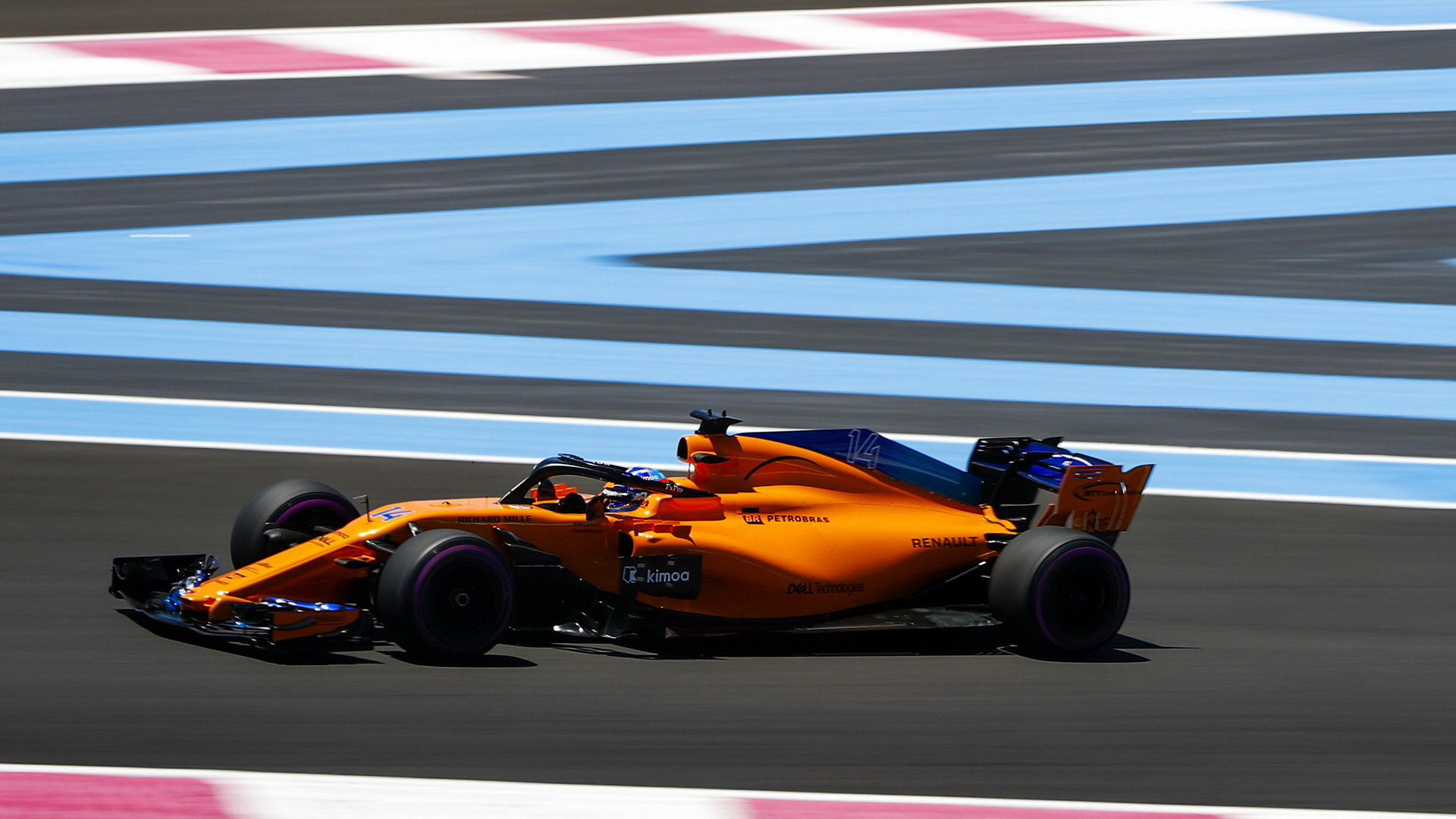 Fernando Alonso v kvalifikaci ve Francii