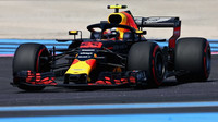 Max Verstappen v tréninku ve Francii