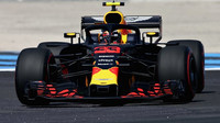 Max Verstappen v tréninku ve Francii