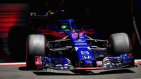 Brendon Hartley v tréninku ve Francii