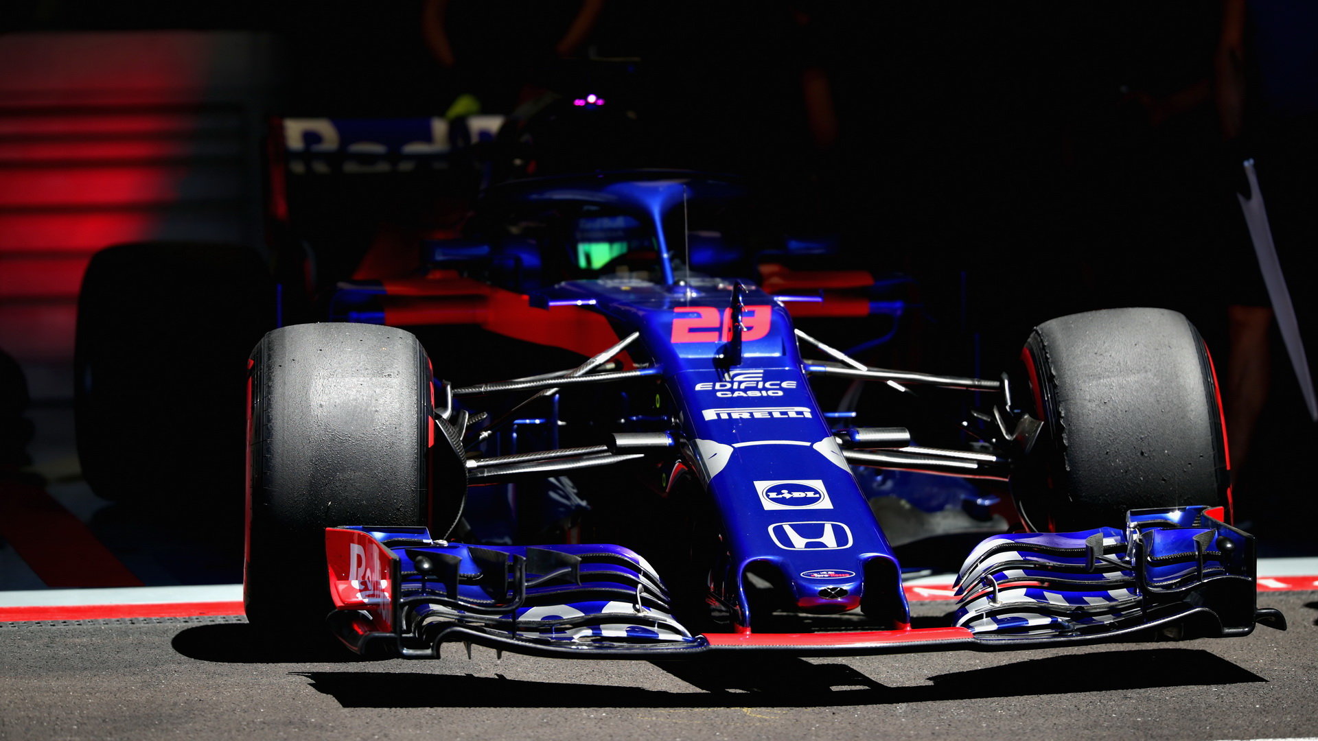 Brendon Hartley v tréninku ve Francii