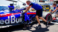 Brendon Hartley v tréninku ve Francii