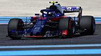 Pierre Gasly v tréninku ve Francii