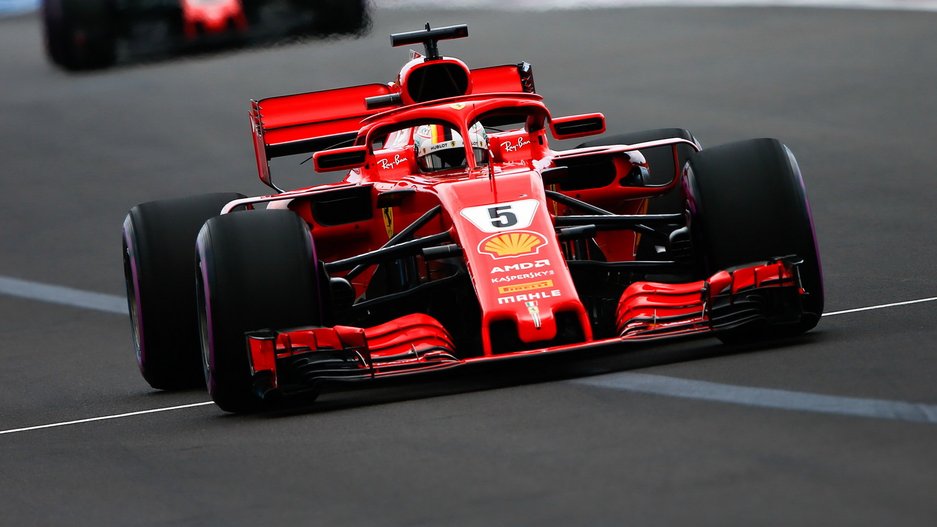Sebastian Vettel v kvalifikaci ve Francii